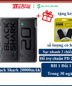 pin sac du phong black shark 20000 mah sac nhanh chuan pd 20w